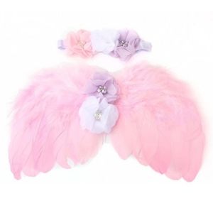 Pink - Baby angel wings for newborn photography